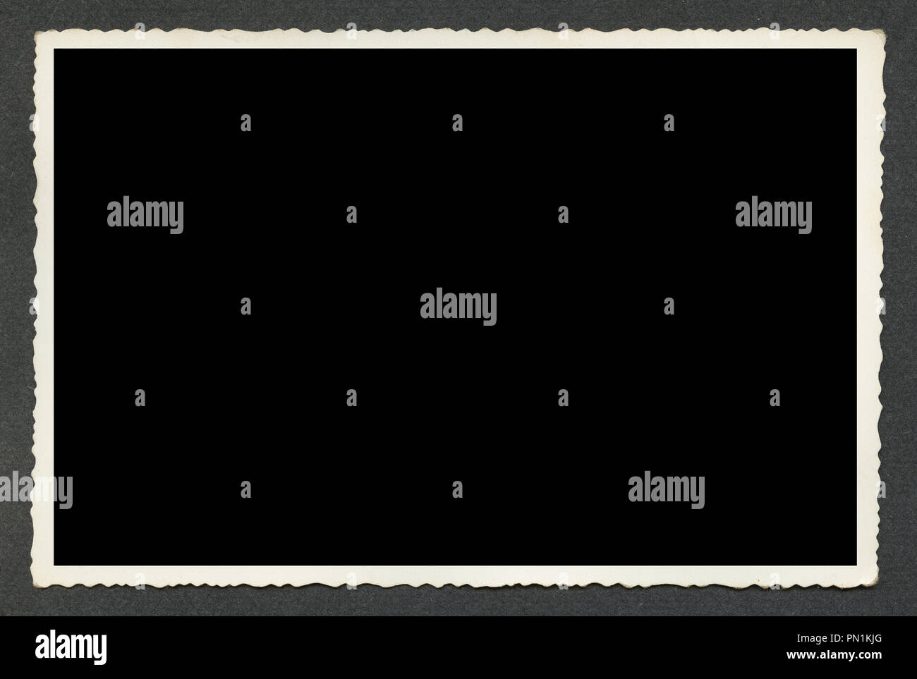 Olb leer Foto. Retro schwarz Stil Foto Stockfoto