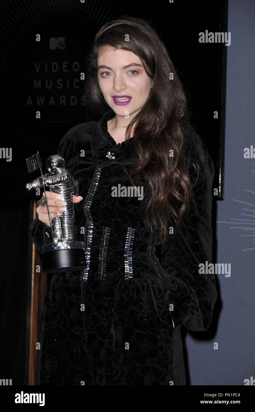 Lorde 2014 MTV Video Music Awards im Forum in Inglewood, CA. Die Veranstaltung fand am Sonntag, 24. August 2014. Foto von PRPP PRPP/PictureLux Datei Referenz # 32422 122 PRPP 01 nur für redaktionelle Verwendung - Alle Rechte vorbehalten Stockfoto