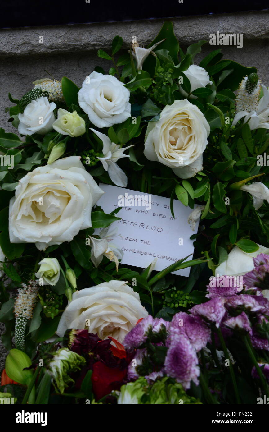 Peterloo Memorial Stockfoto