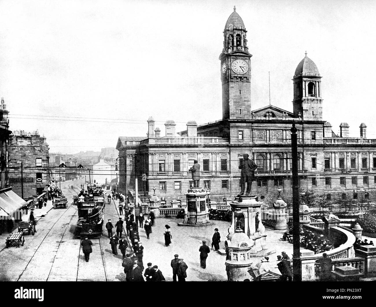 Clark Hall, Paisley, 1900 Stockfoto