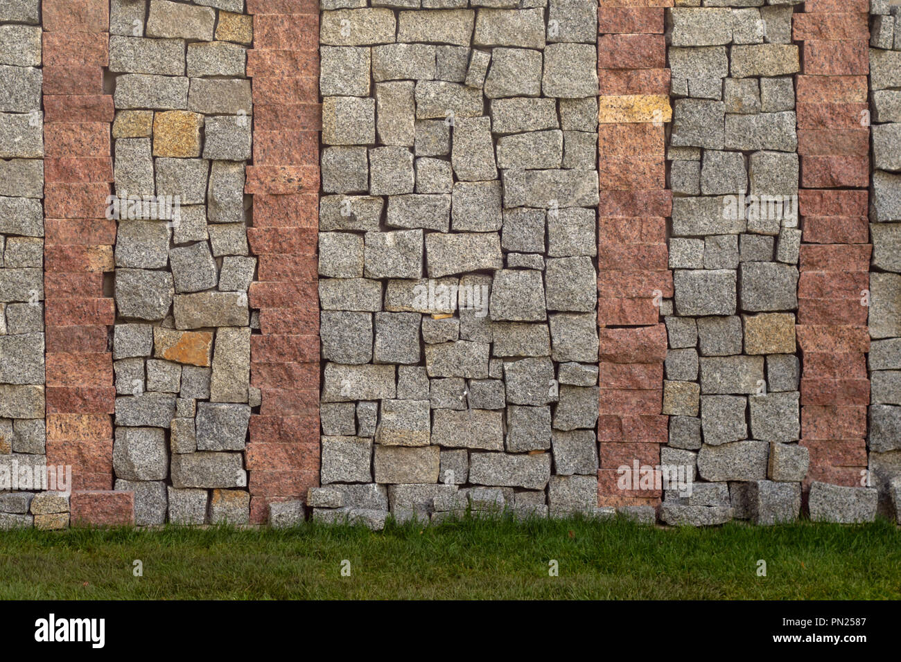 Wand Textur der Ziegel für Hintergrund Stockfoto