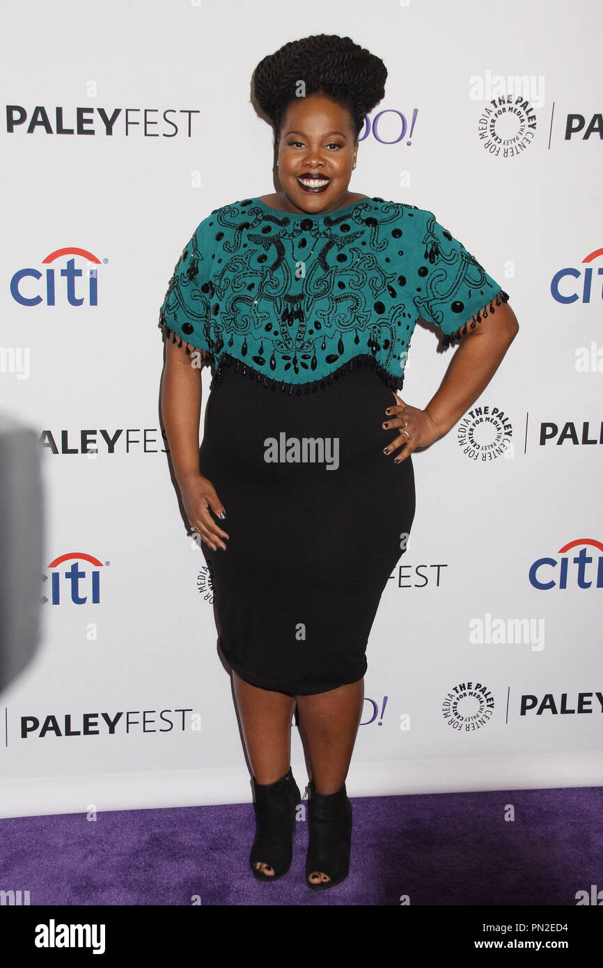 Amber Riley 03/13/2015 "Glee" PaleyFest LA 2015 Dolby Theatre in Hollywood, CA Foto von kazuki Hirata/HNW/PictureLux gehalten Stockfoto