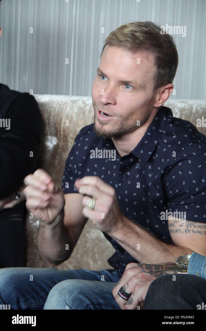 Brian Littrell 01/29/2015 Pressekonferenz der 'Backstreet Boys: Zeig, was Du von "Gemacht sind gehalten an W Hollywood Hotel Hollywood, CA Foto von Izumi Hasegawa/HNW/PictureLux Stockfoto