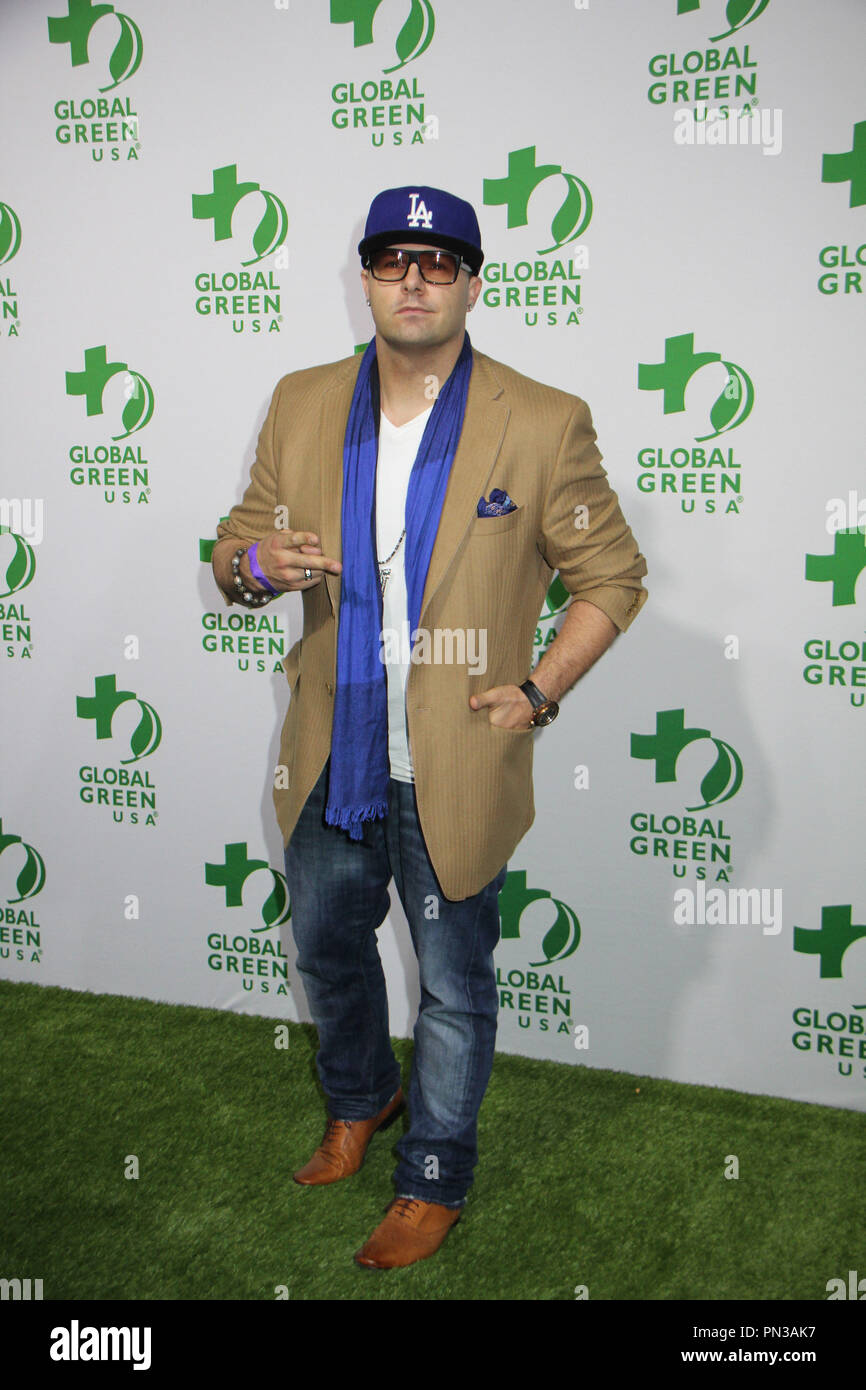 DJ/Rapper Ricky J 02/18/2015 der 12. jährlichen Global Green USA vor Oscar Party im Avalon Hollywood in Hollywood, CA Foto von Izumi Hasegawa/HNW/PictureLux Stockfoto