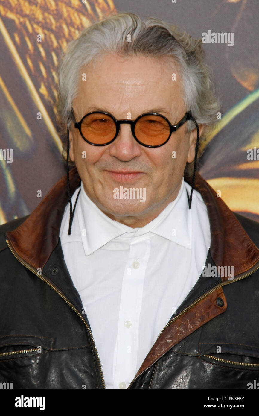 George Miller bei der Premiere von Warner Bros. Pictures' 'Mad Max: Fury Road" an der TCL Chinese Theatre in Hollywood, CA, 7. Mai 2015 statt. Foto von Joe Martinez/PictureLux Stockfoto