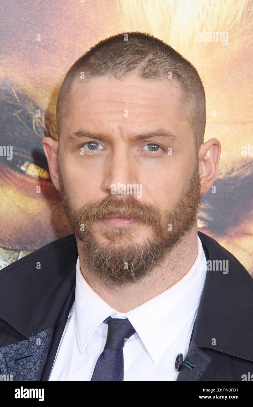 Tom Hardy 05/07/2015 'Mad Max: Fury Road" Premiere an der TCL Chinese Theatre in Hollywood, CA Foto von kazuki Hirata/HNW/PictureLux Stockfoto