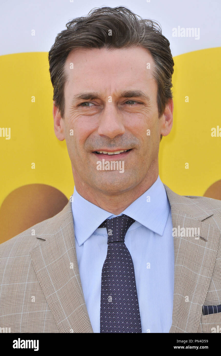 Jon Hamm am 'Minions' Los Angeles Premiere im Shrine Auditorium in Los Angeles, CA am Samstag, den 27. Juni 2015. Foto von PRPP PRPP/PictureLux Datei Referenz # 32651 021 PRPP 01 nur für redaktionelle Verwendung - Alle Rechte vorbehalten Stockfoto