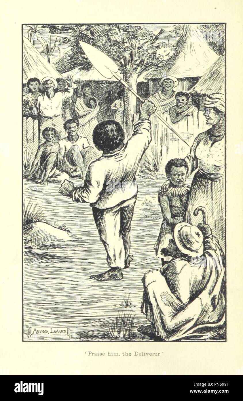 Bild von Seite 158 "Das Volk des Nebels". Stockfoto