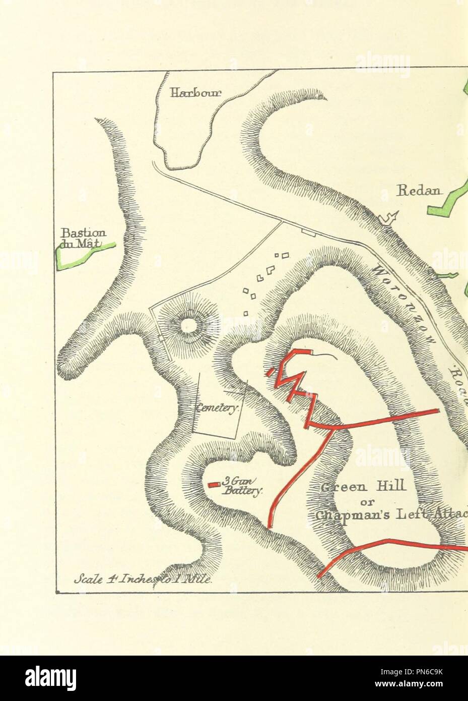 Bild von Seite 330 "Die Geschichte der Highland Brigade in der Krim. Gegründet auf Briefe geschrieben, während. 1854, 1855 und 1856, die von Oberstleutnant A. Sterling, ein Offizier, der dort war. [Mit Plänen.]'. Stockfoto