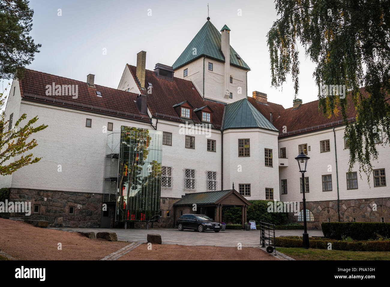 Holocaust Senteret, norwegischen Zentrum für Studien des Holocaust, auch als Villa Grande, Bygdøy Halbinsel, Oslo, Norwegen bekannt Stockfoto