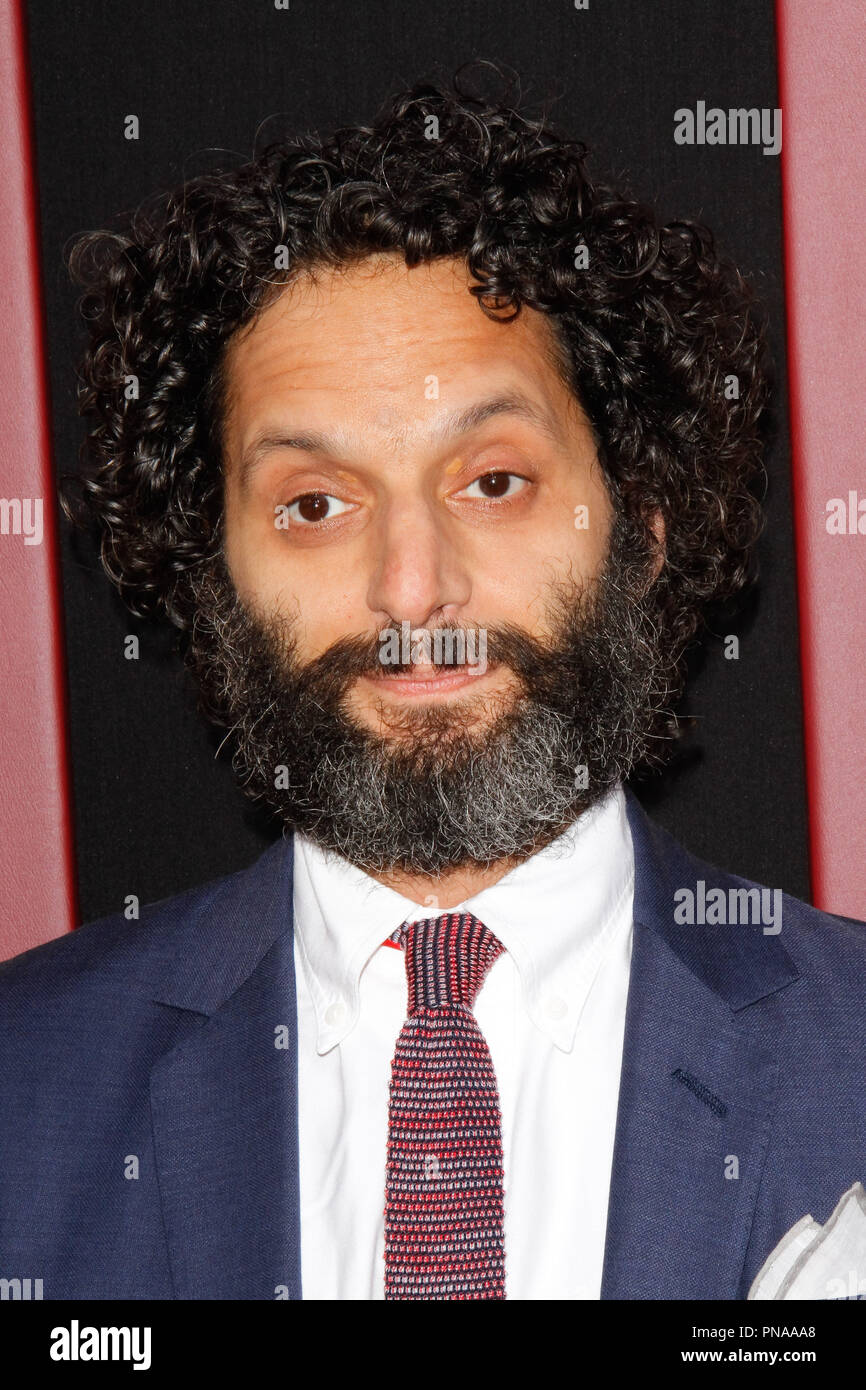 Jason Mantzoukas bei der Premiere von New Line Cinema "das Haus" an der TCL Chinese Theatre in Hollywood, CA, 26. Juni 2017 statt. Foto von Joseph Martinez/PictureLux Stockfoto
