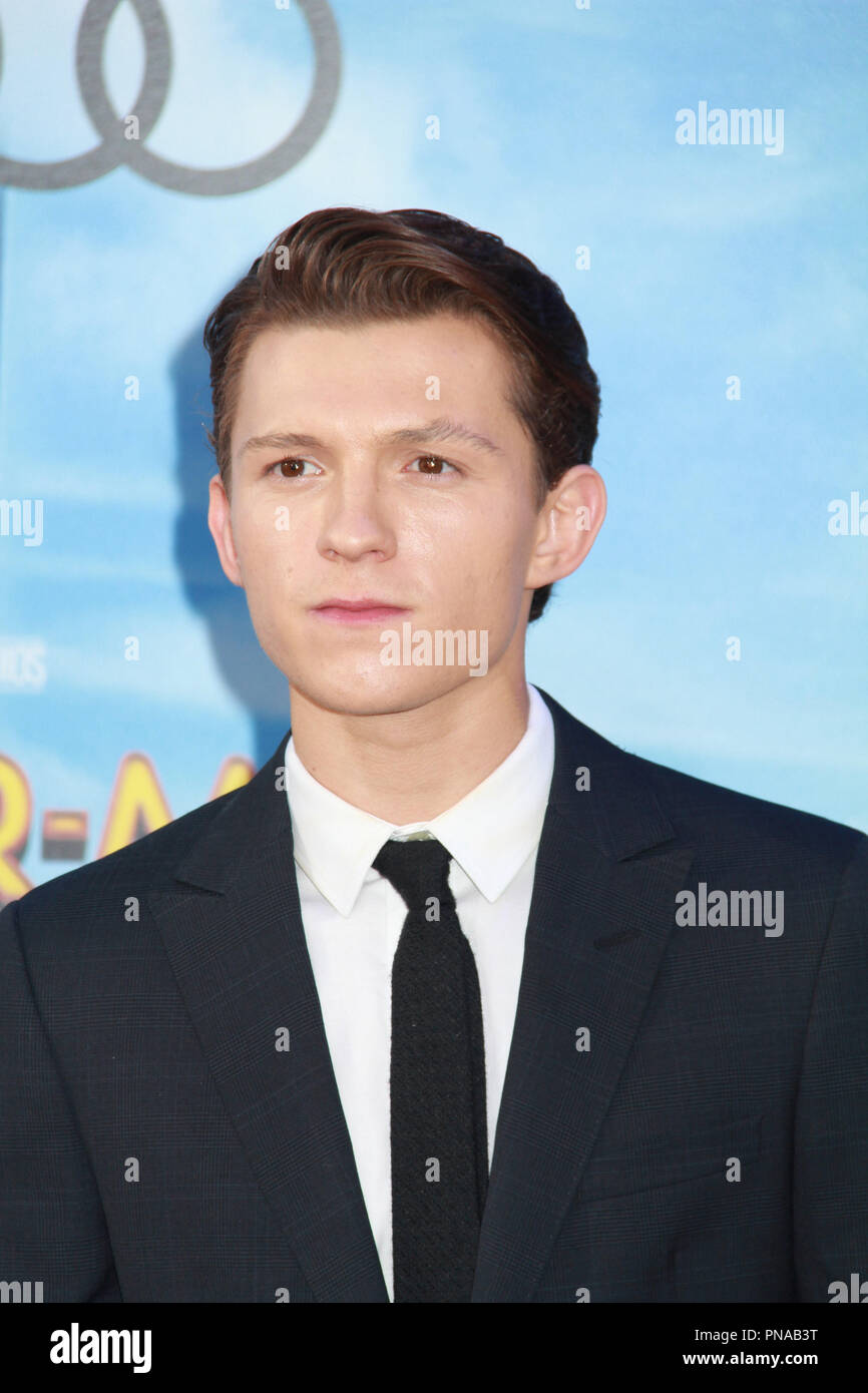 Tom Holland 10/10/2017 Die Weltpremiere von 'Spider-Man: Homecoming" gehalten an der TCL Chinese Theatre in Los Angeles, CA Foto von Izumi Hasegawa/HNW/PictureLux Stockfoto