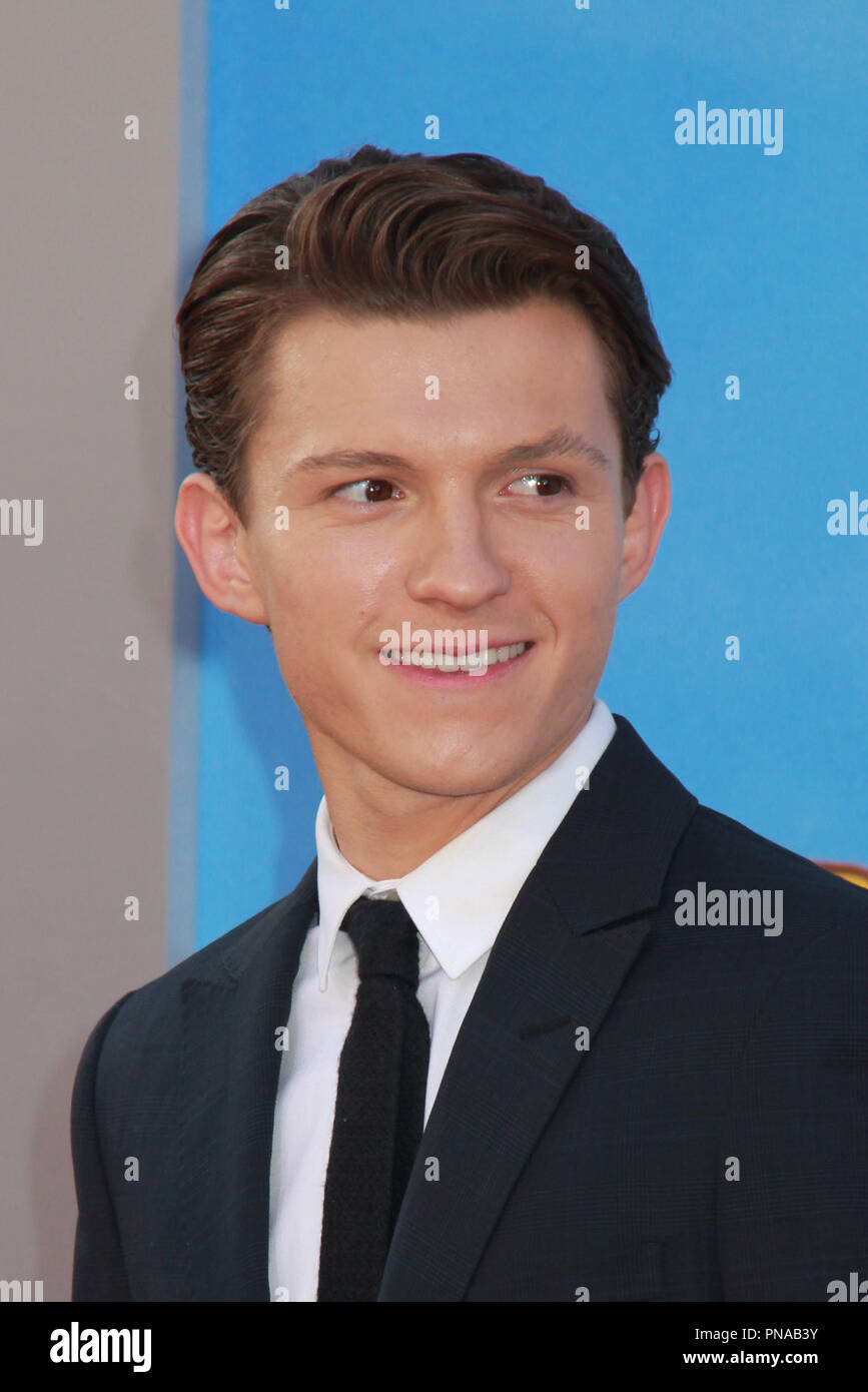 Tom Holland 10/10/2017 Die Weltpremiere von 'Spider-Man: Homecoming" gehalten an der TCL Chinese Theatre in Los Angeles, CA Foto von Izumi Hasegawa/HNW/PictureLux Stockfoto