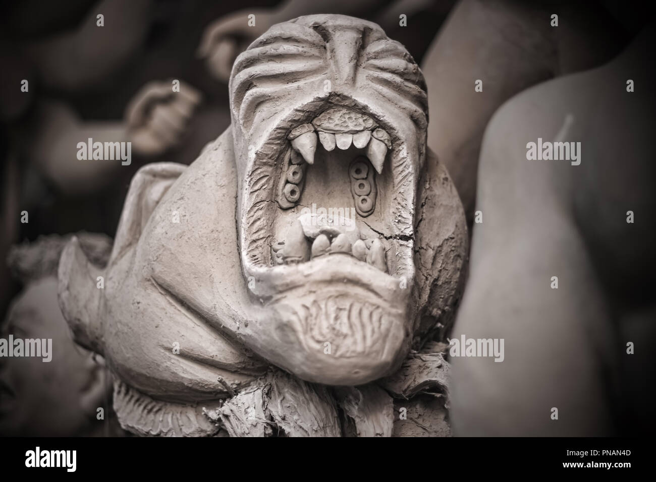 Idol in Indien die Stockfoto
