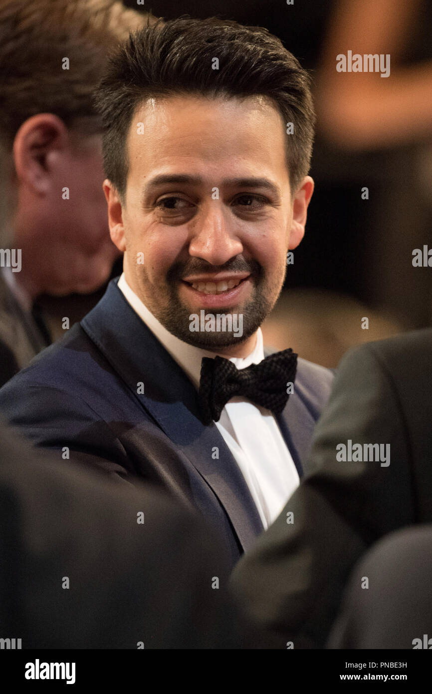 Lin-Manuel Miranda Am 90 Oscars® auf der Dolby® Theater in Hollywood, CA am Sonntag, den 4. März 2018. Datei Referenz # 33546 378 PLX nur für redaktionelle Verwendung - Alle Rechte vorbehalten Stockfoto