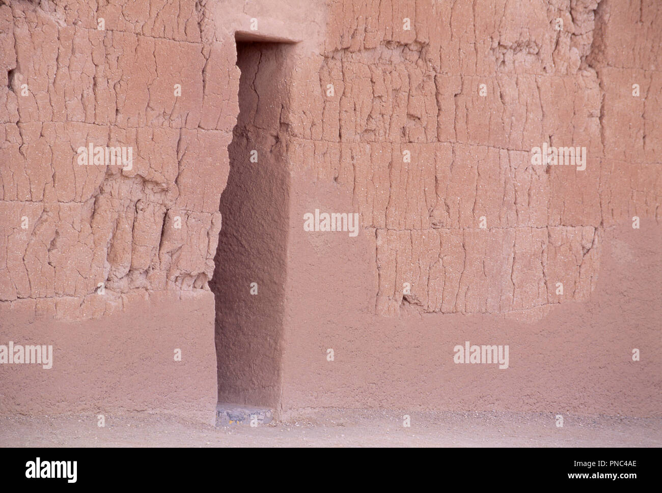Hohokam Ruinen von Casa Grande, Arizona, verlassenen C. 1450. Foto Stockfoto