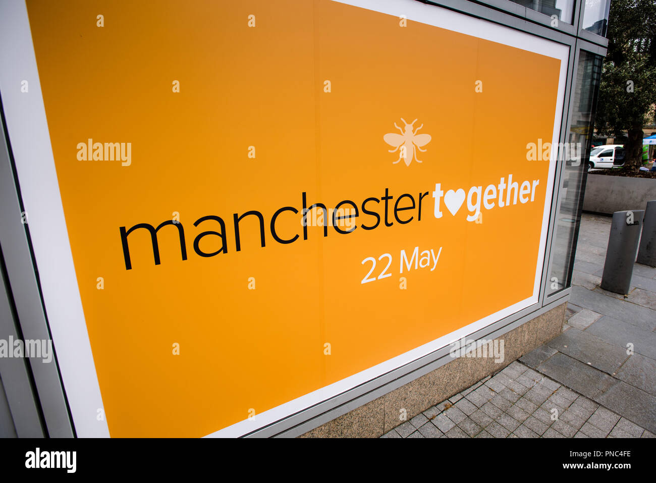 Manchester zusammen Stockfoto