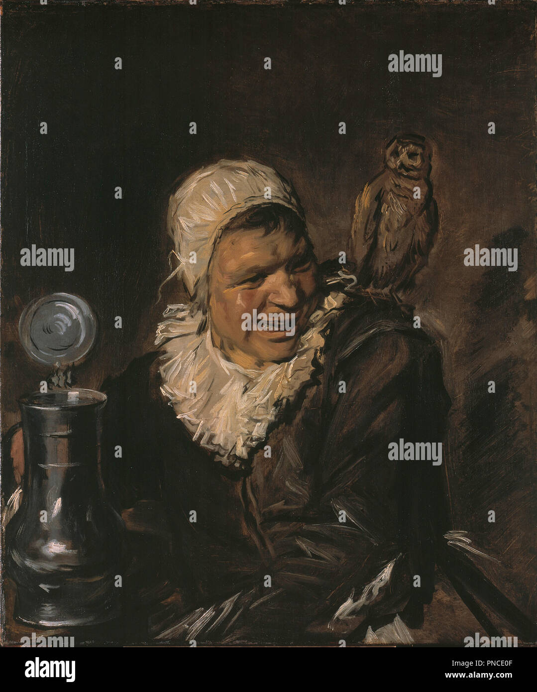 Malle Babbe. Datum/Zeit: Ca. 1633. Malerei. Öl auf Leinwand. Höhe: 78,5 cm (30,9 in); Breite: 66,2 cm (26 in). Autor: FRANS HALS. HALS, Frans. Hals, Frans I. Stockfoto