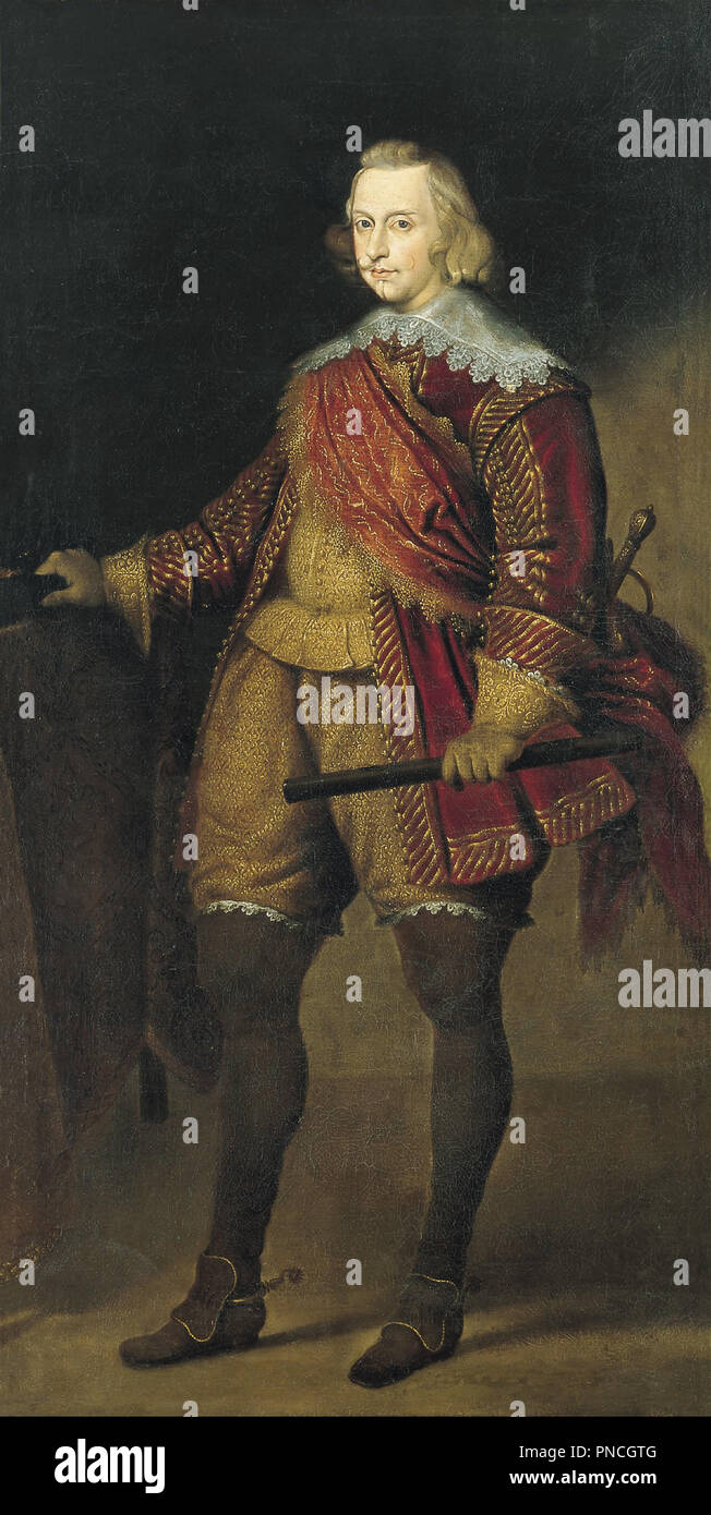 El Cardenal - Infante Don Fernando de Österreich. Datum/Zeit: 17. Malerei. Öl auf Leinwand. Höhe: 200 cm (78,7 in); Breite: 104 cm (40,9 in). Autor: Unbekannt. Stockfoto