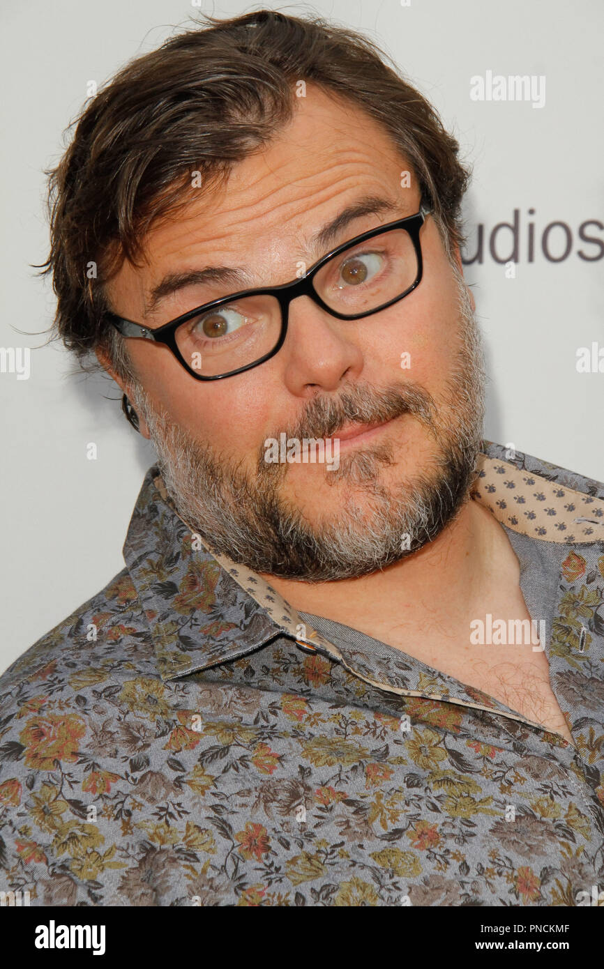 Jack Black bei der Premiere von Amazon Studios' 'Don't Sorge, Er weit nicht zu Fuß' am Arclight Hollywood, Hollywood, CA, 11. Juli 2018 erhalten. Foto von Joseph Martinez/PictureLux Stockfoto