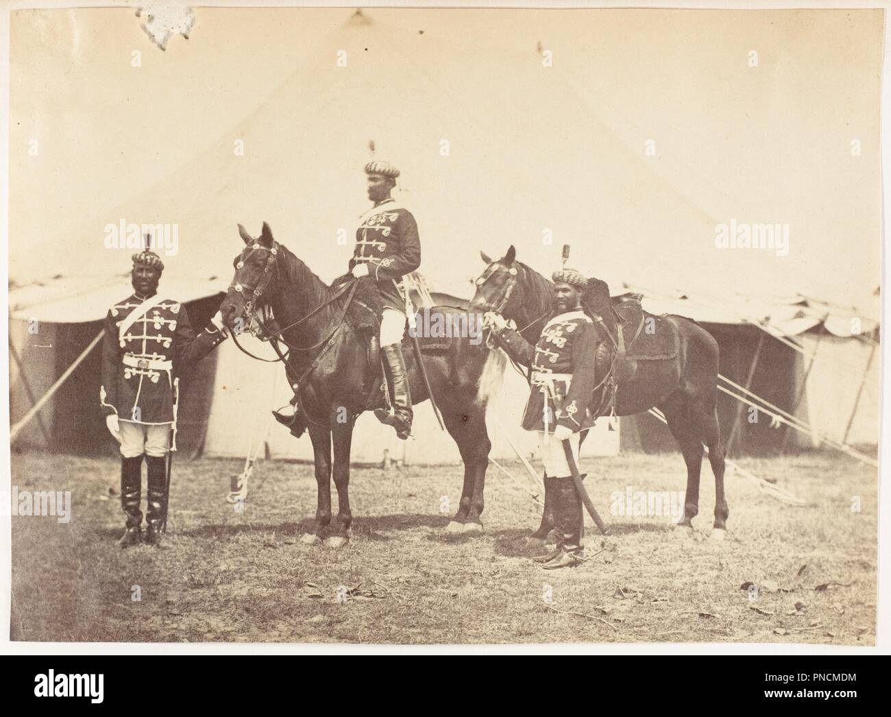 [Governor General's Body Guard]. Artist: Unbekannt. Datum: 1858-61. Museum: Metropolitan Museum of Art, New York, USA. Stockfoto