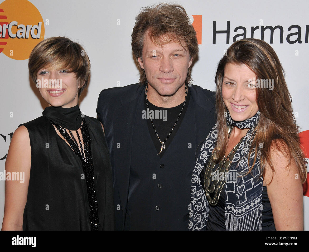 /PictureLux Datei Referenz # JonBonJovi Family 13010 PLX nur für redaktionelle Verwendung - Alle Rechte vorbehalten Stockfoto