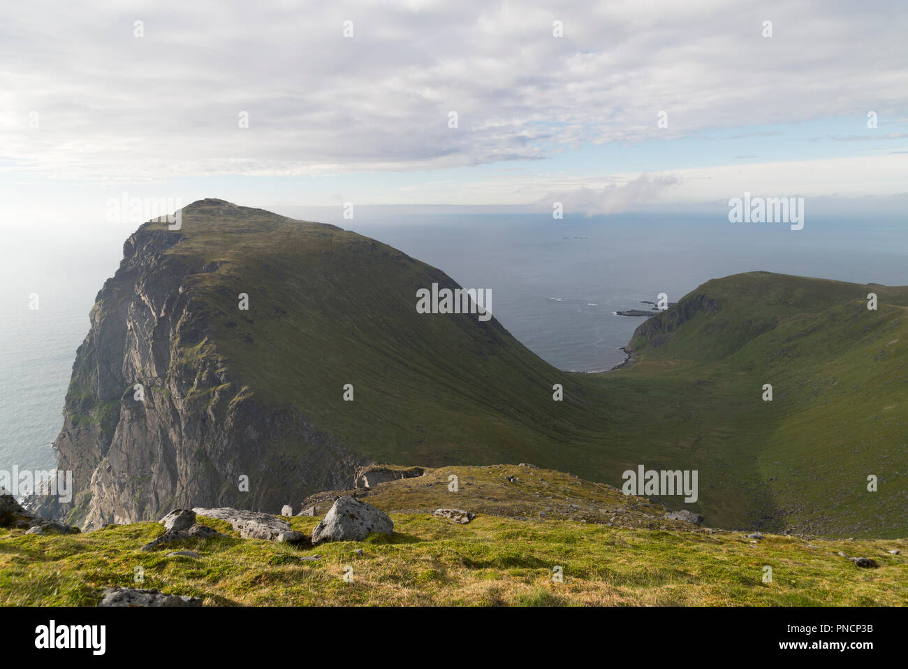 Ryten Berg, Lofoten, Norwegen Stockfoto