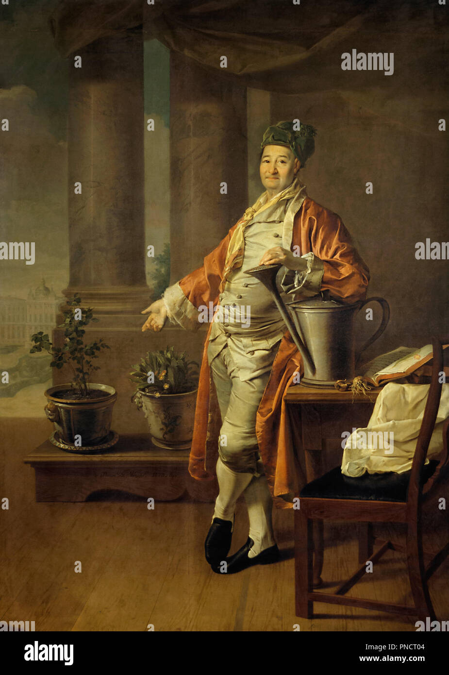 Portrait von procope Demidov. Datum/Zeitraum: 1773. Malerei. Öl auf Leinwand. Höhe: 222.6 cm (87,6 in); Breite: 166 cm (65,3 in). Autor: Dmitry Levitzky. Levitsky, Dmitri Grigorievich. Stockfoto