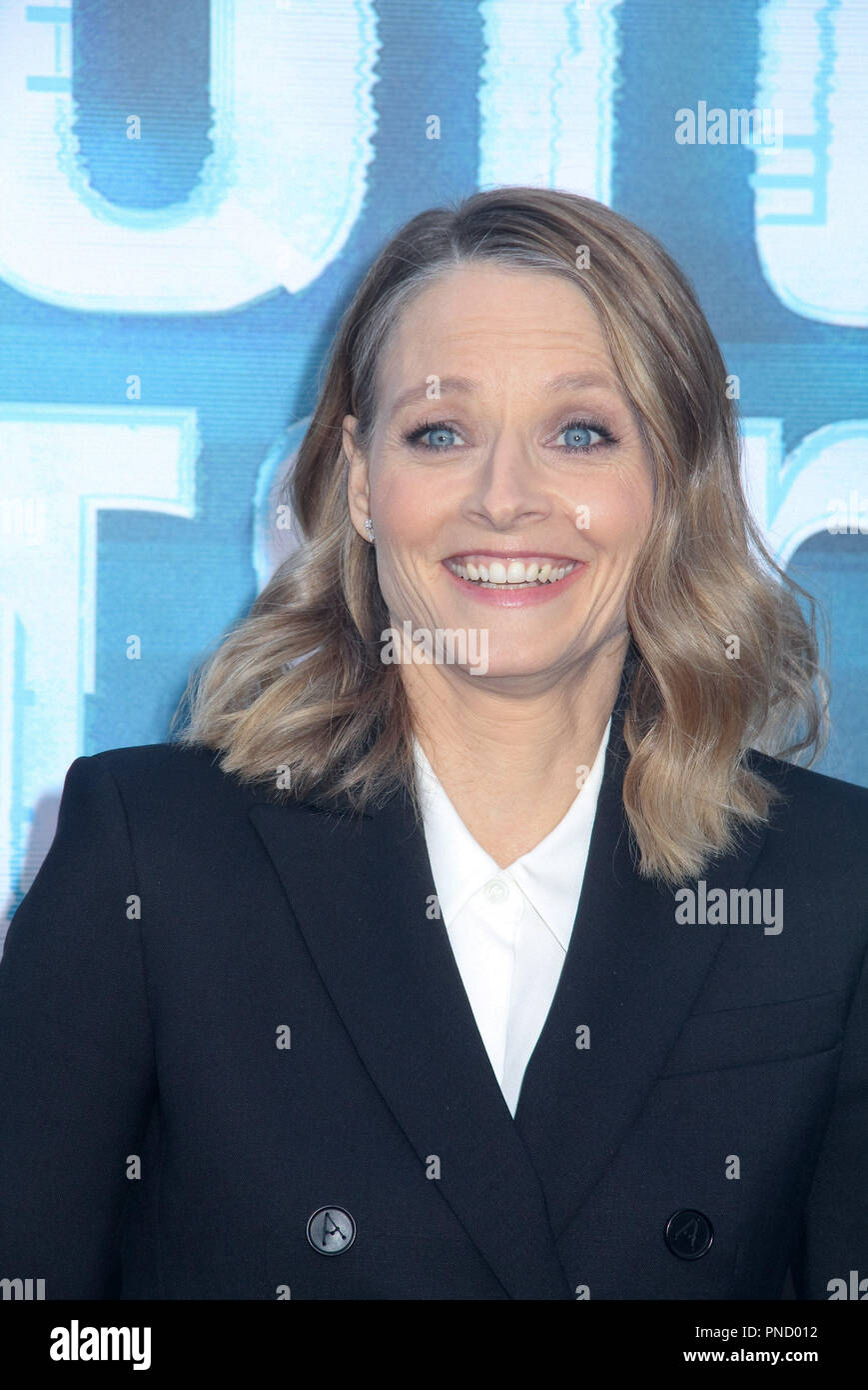 Jodie Foster 03/20/2018 Die Los Angeles Premiere von "Hotel Artemis" gehalten am Regency Bruin Theater in Los Angeles, CA Foto von Izumi Hasegawa/HNW/PictureLux Stockfoto