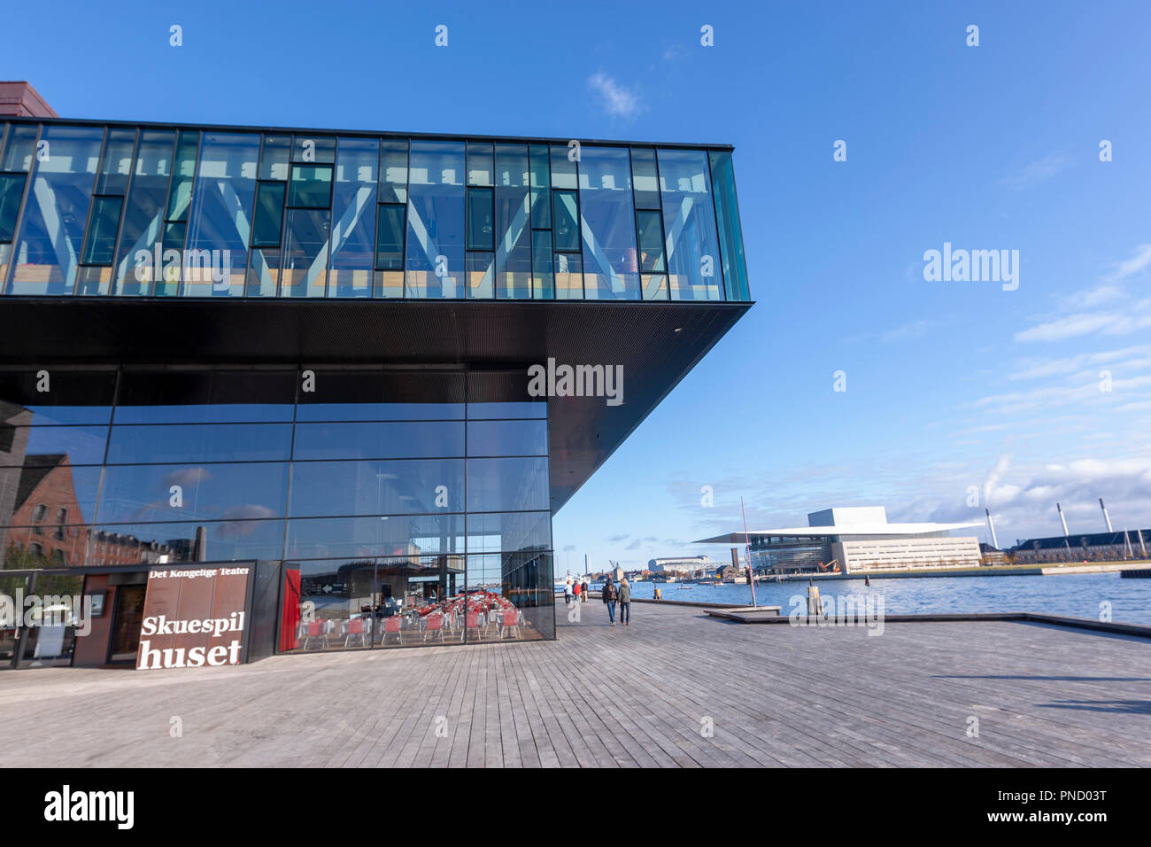 Royal Danish Playhouse, ein Theater für die Königlich Dänisches Theater in Kopenhagen, Dänemark Stockfoto