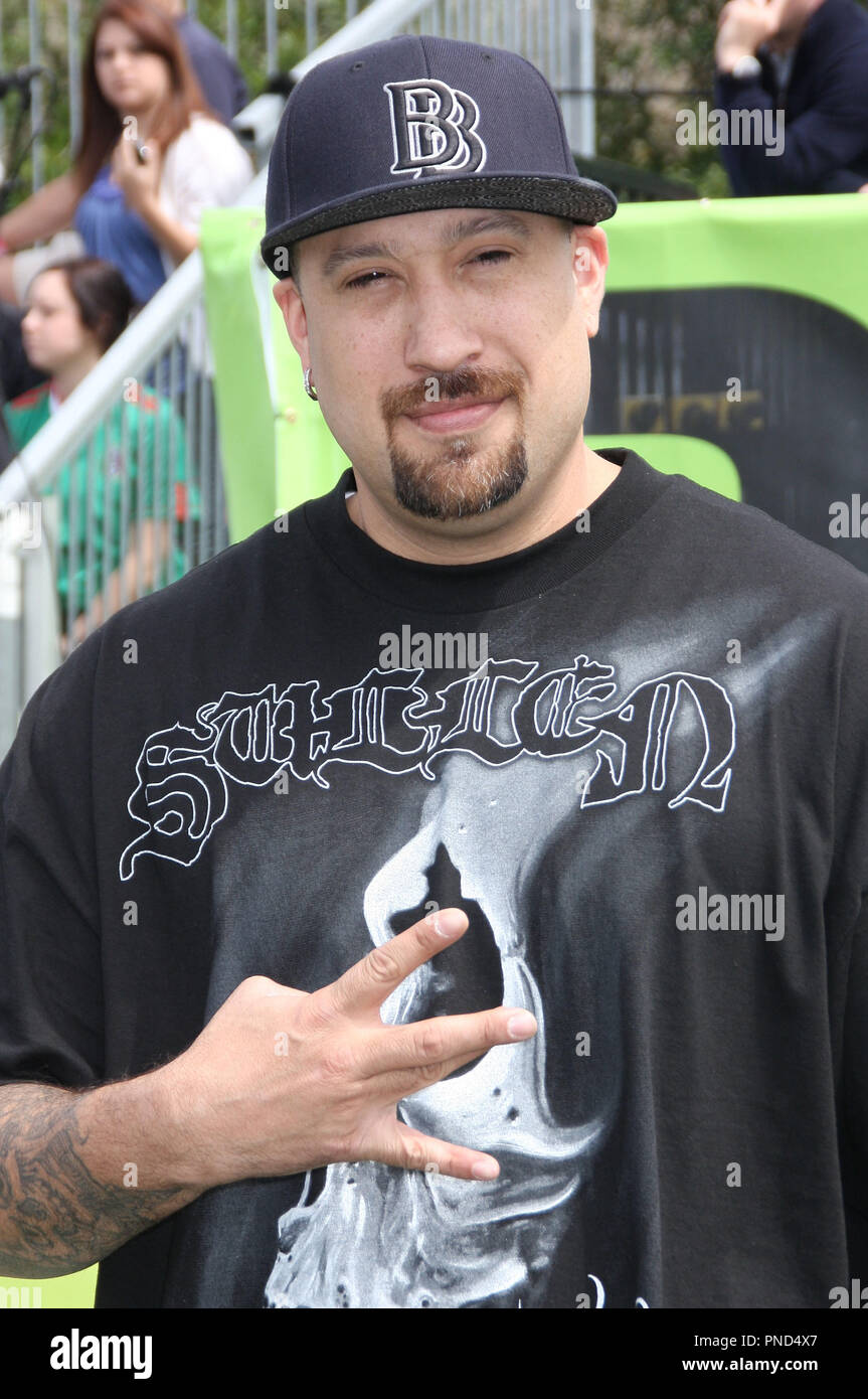 B-Real von Cypress Hill an den MTV Tr3s Rock'N'Gol TV taping im Home Depot Center in Carson, CA am Mittwoch, 31. März 2010 statt. ROCK'N'gol Airs am 3. Juni um 9:00 Uhr (EST) auf MTV Tr3s mit einem zusätzlichen MTV2 Broadcast post Premiere. Foto von Pedro Ulayan Pacific Rim Foto Presse. /PictureLux Datei Referenz # Ziel 02 33110 PLX nur für redaktionelle Verwendung - Alle Rechte vorbehalten Stockfoto