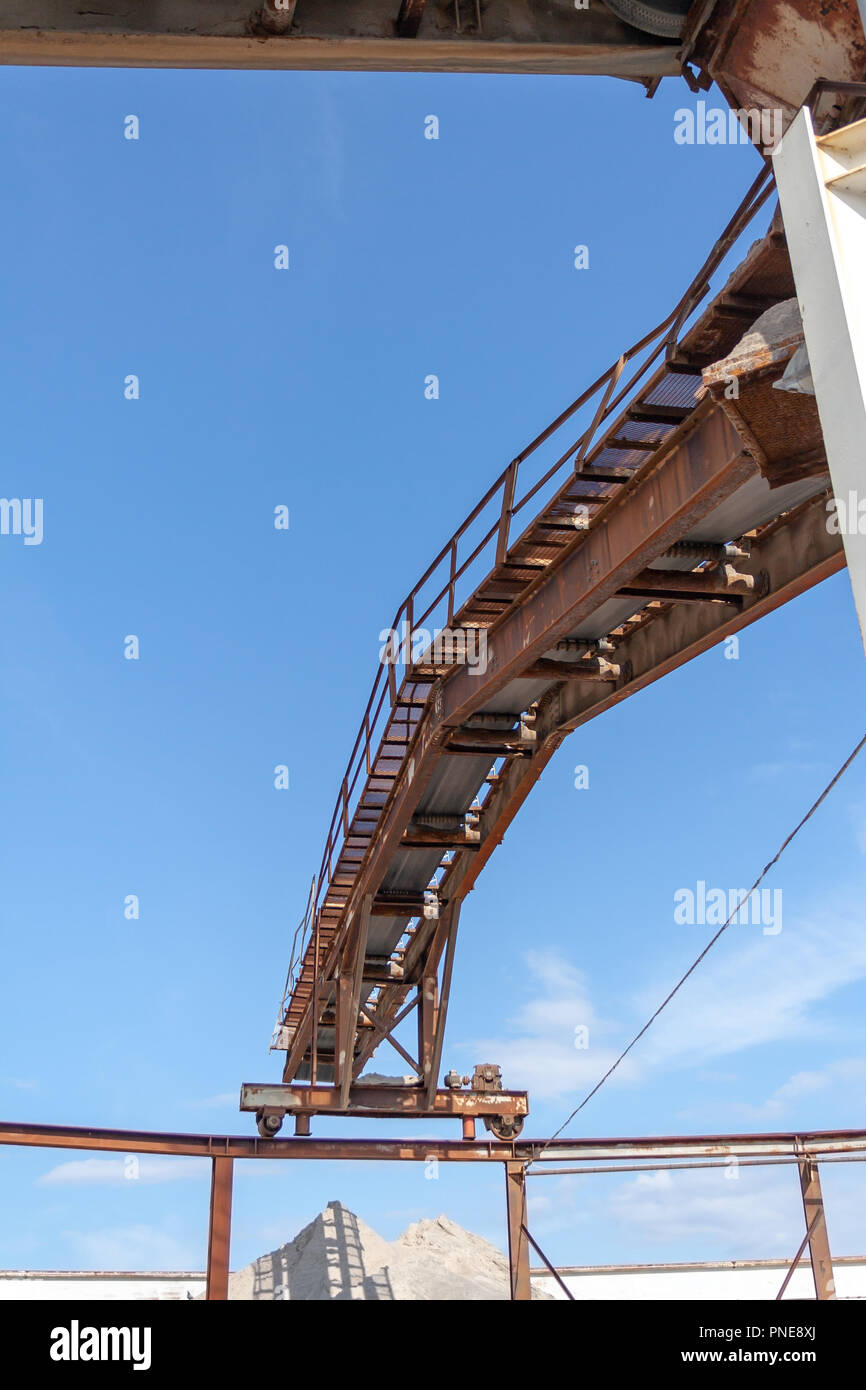 Kalk und Mörtel Werke (Kalk- og Mørtelvaerket), Kalkbraenderiloebskaj, Nordhavn, Kopenhagen, Dänemark, jetzt abgerissen Stockfoto