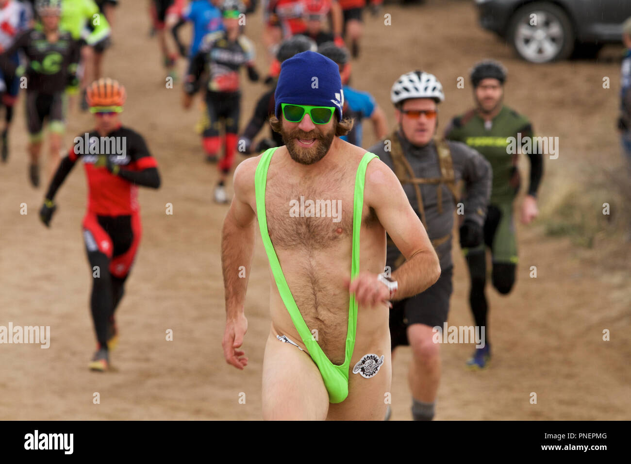 24 Stunden des alten Pueblo Stockfoto