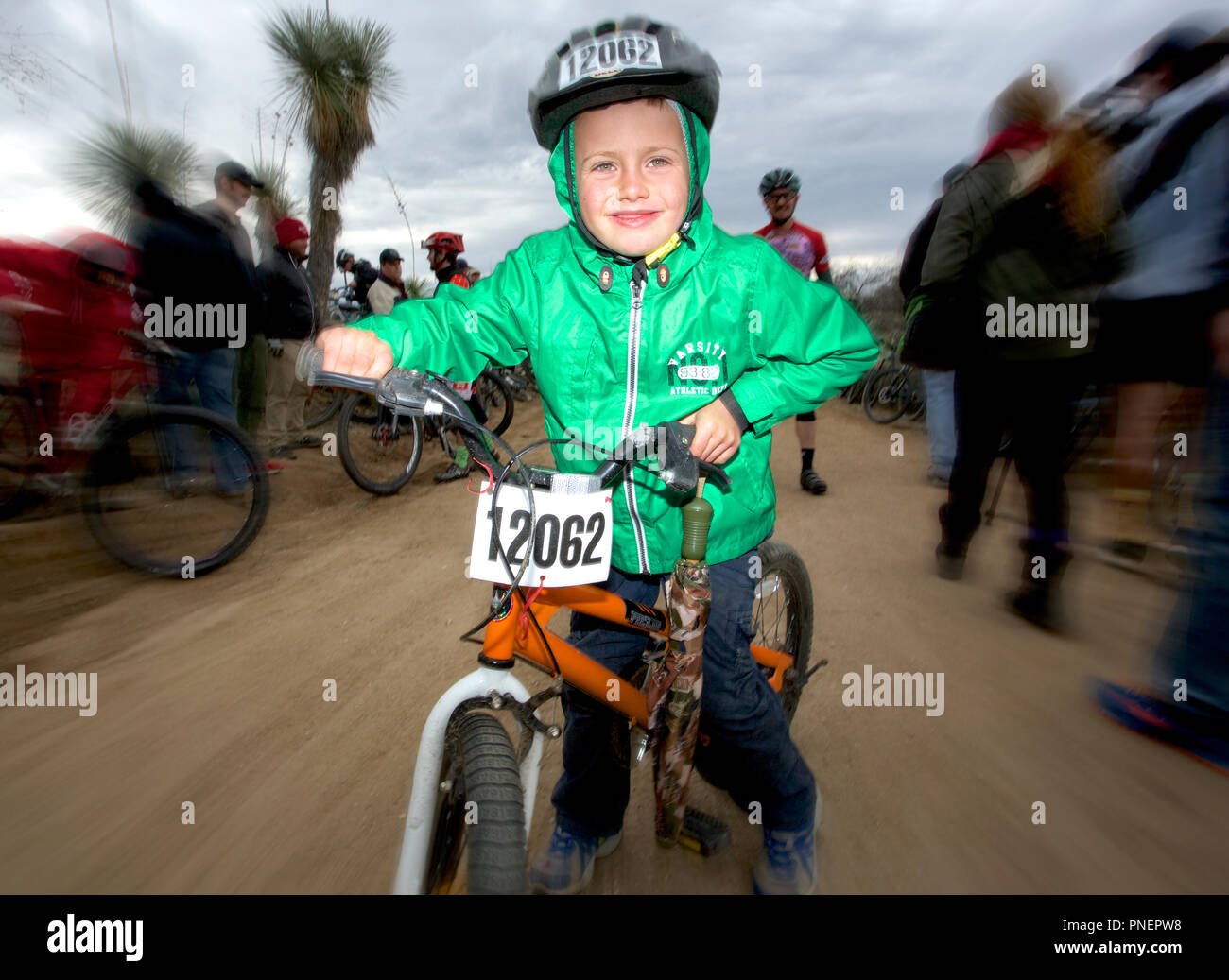 24 Stunden des alten Pueblo Stockfoto