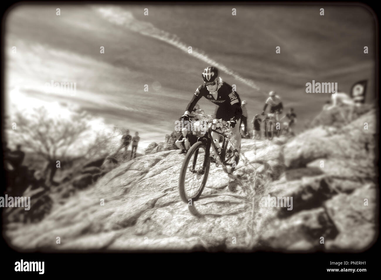 24 Stunden des alten Pueblo Stockfoto