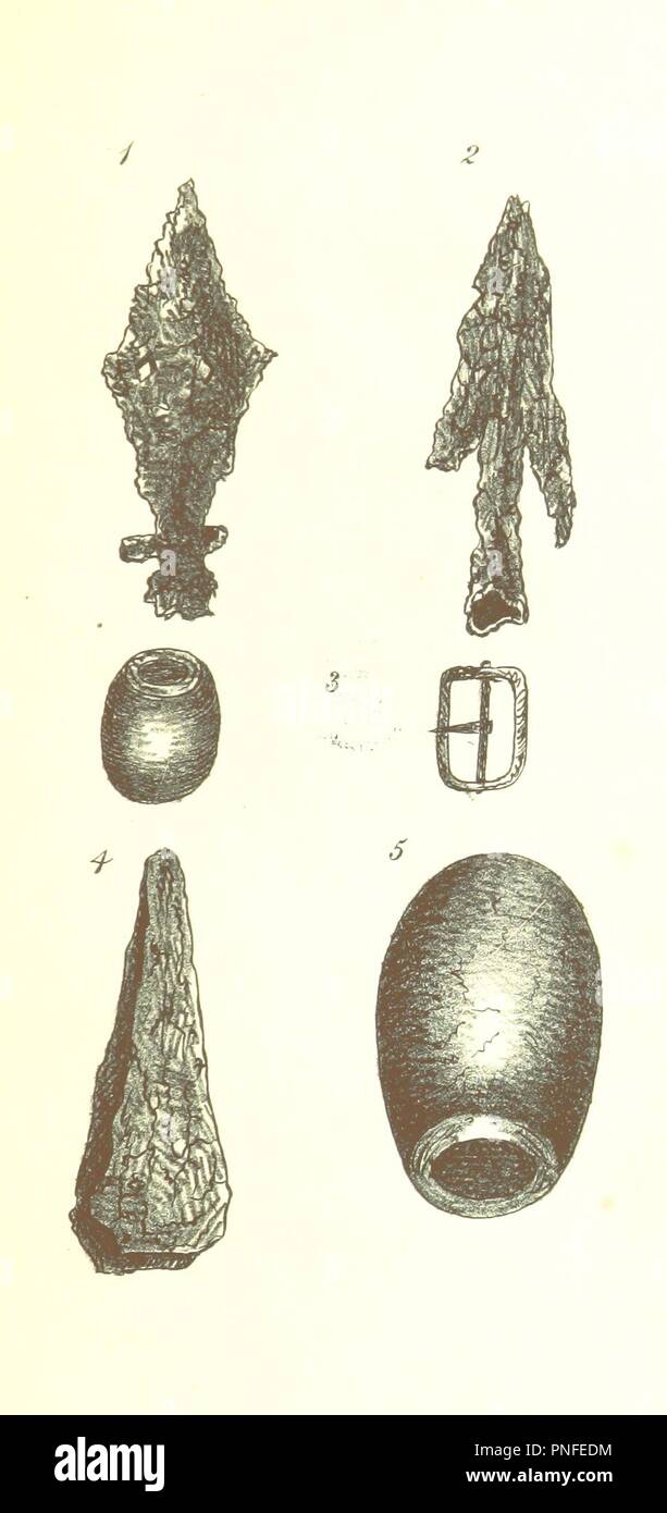 Bild von Seite 191 "Die Geschichte und Altertümer der Hundert von Compton, Berks, zu denen hinzugefügt werden Dissertationen an der Römischen Station "ATREBATUM" und der Schlacht von Ashdown; mit einem Konto der Cuckhams 0021. Stockfoto