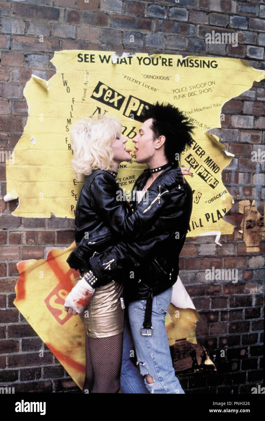 Original Film Titel: SID UND NANCY. Englischer Titel: SID UND NANCY. Jahr: 1986. Regie: ALEX COX. Stars: GARY OLDMAN, CHLOE WEBB. Credit: ZENITH - ERSTE/GOLDWYN/Album Stockfoto