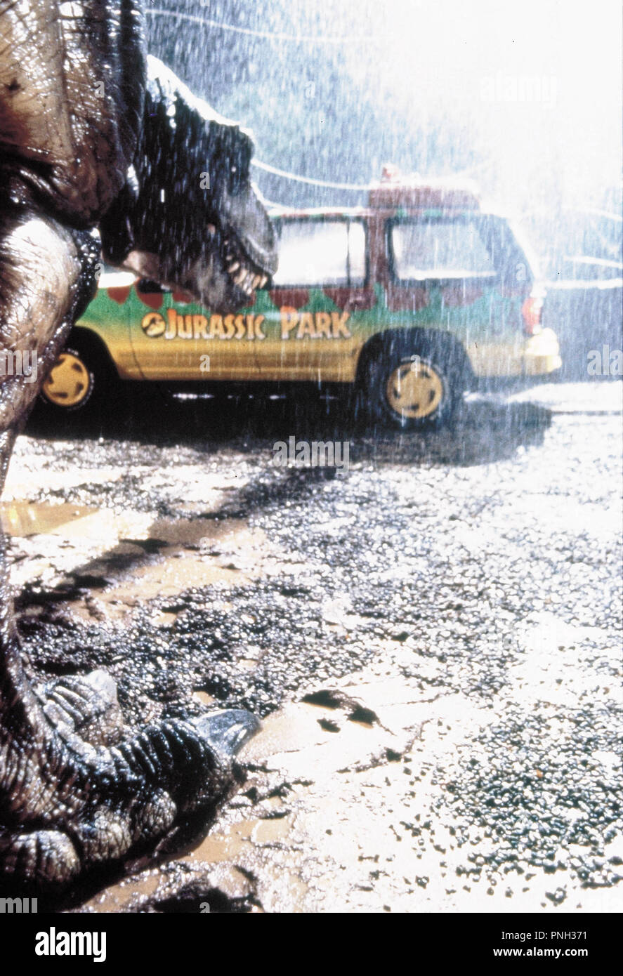 Original Filmtitel: Jurassic Park. Englischer Titel: Jurassic Park. Jahr: 1993. Regie: Steven Spielberg. Credit: AMBLIN/Universal/Album Stockfoto