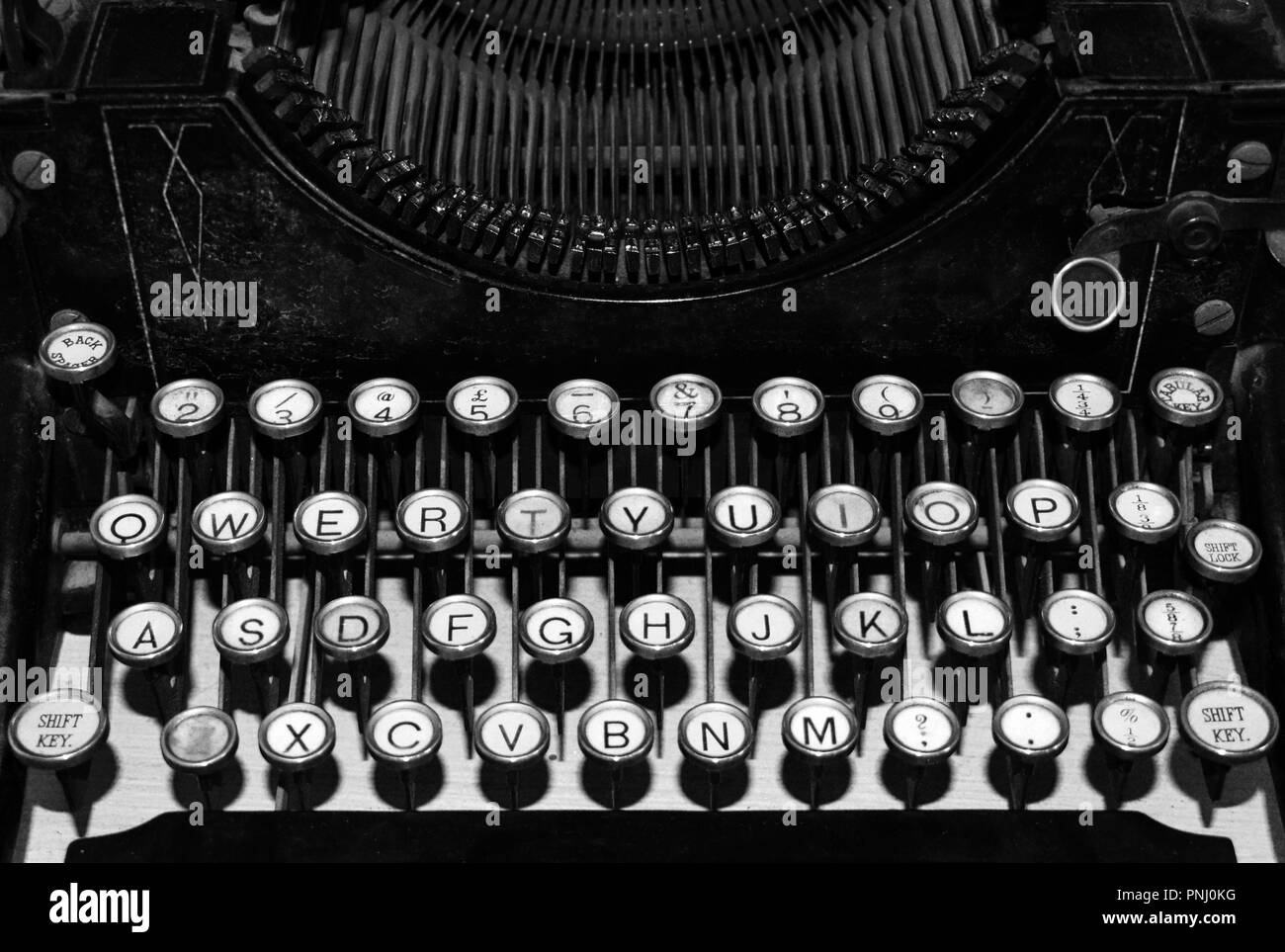 Schreibmaschine Stockfoto