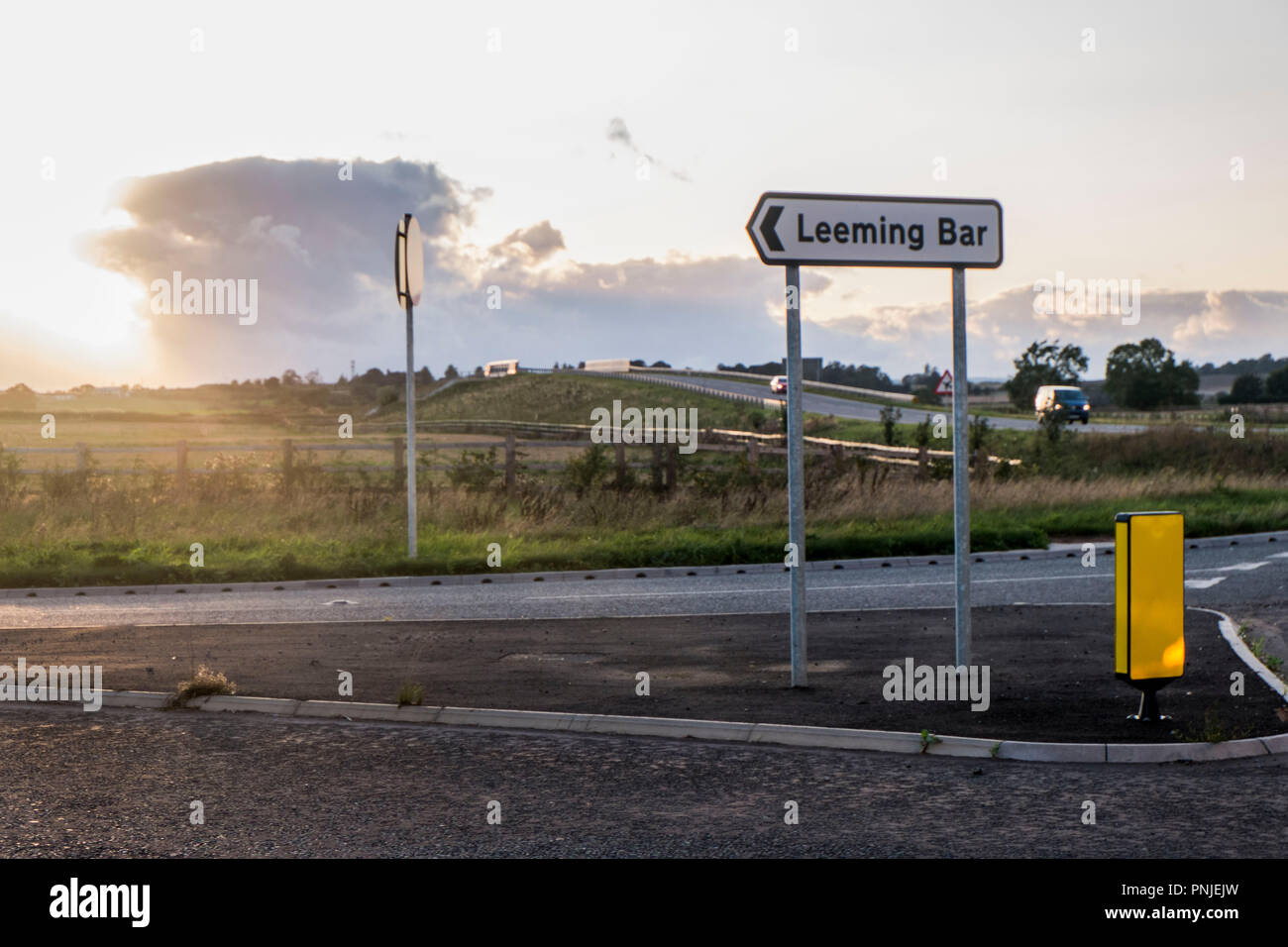 Es sind Bilder rund um North Yorkshire von York, Leeming Bar und Lincoln Stockfoto