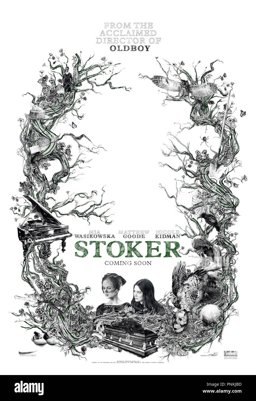 Original Film Titel: HEIZER. Englischer Titel: HEIZER. Jahr: 2013. Regie: Chan-wook Park. Quelle: FOX SEARCHLIGHT BILDER / Album Stockfoto