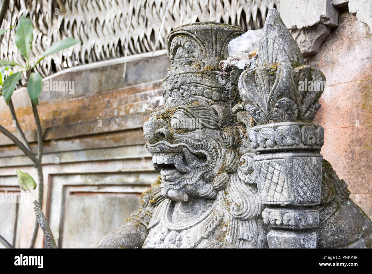 Statue des hinduistischen Gottes oder Dämon Ubud, Bali, Indonesien Stockfoto