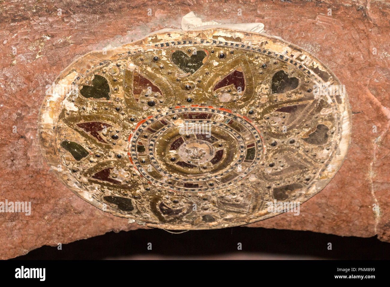 Wette Medhane Alem Innenraum, Nördliche Gruppe von Kirchen, Lalibela, Äthiopien. Monollithic Kirche ie komplett aus dem Felsen gehauen. König Lalibella Meer Stockfoto