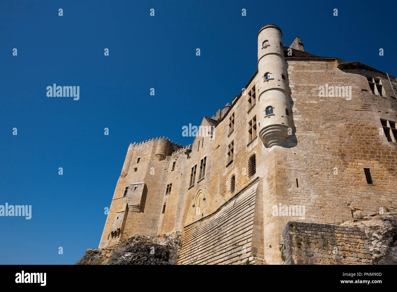 Château de Beynac Stockfoto