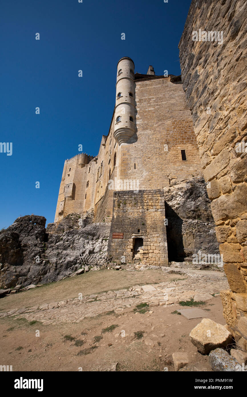 Château de Beynac Stockfoto