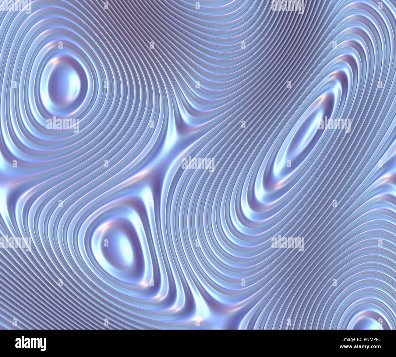 Zusammenfassung Hintergrund mit farbigen Kreisen in Form von Schallwellen. Stockfoto