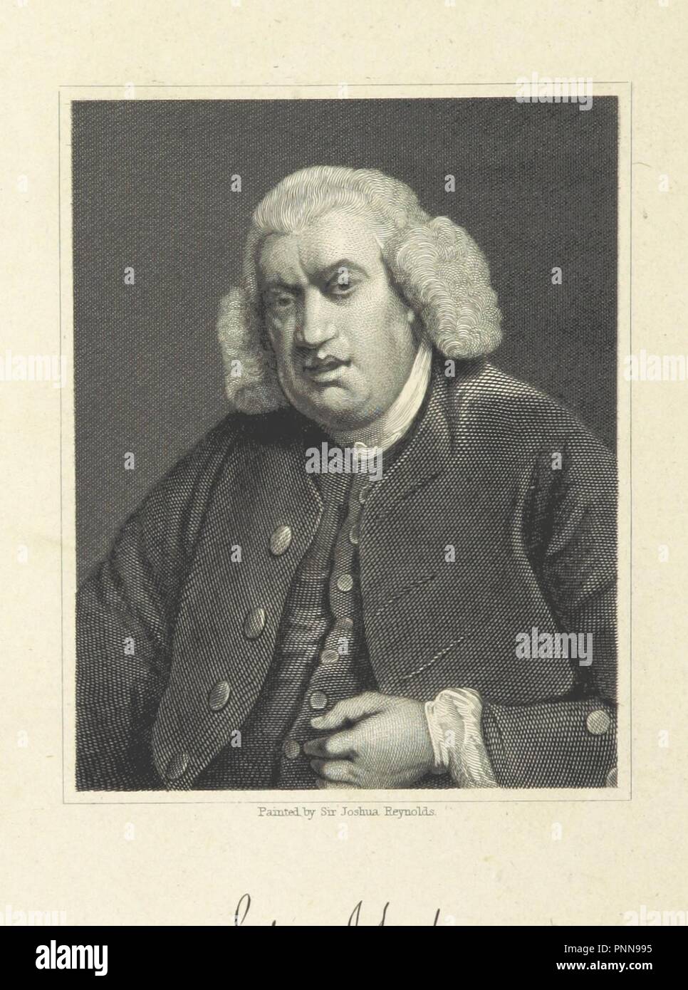 Bild von Seite 10 der' [die Werke von Samuel Johnson. Eine neue Ausgabe. Mit einem Essay über sein Leben und sein Genie, von Arthur Murphy. [Mit einem Portrait.]]'. Stockfoto