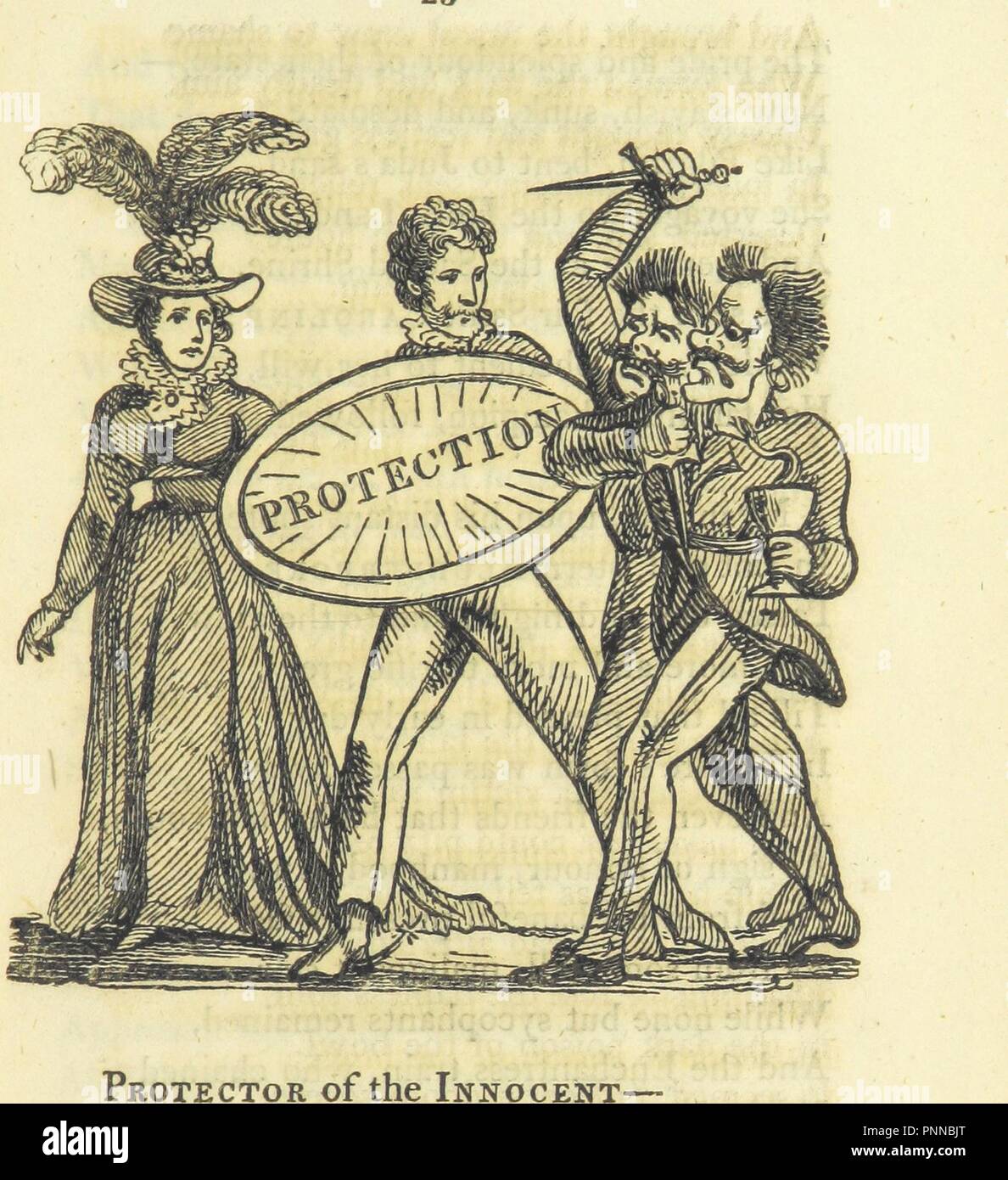 Bild von Seite 33 der "Jack und die Königin Mörder. [Eine politische Satire.]'. Stockfoto