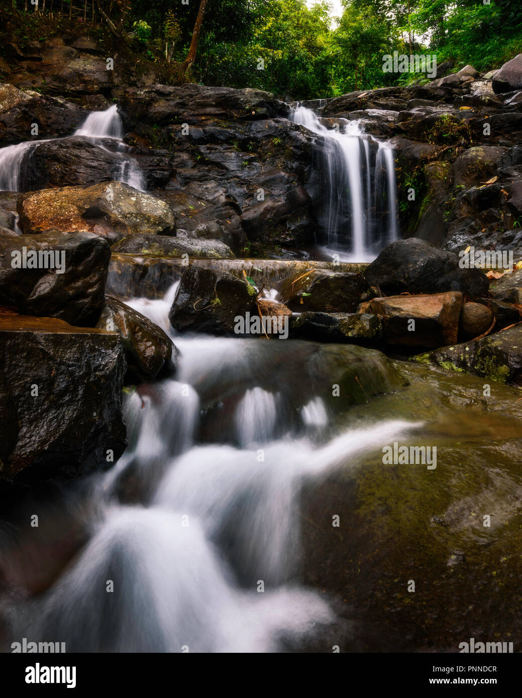 Schönen Wasserfall in Bogor, Indonesien Stockfoto