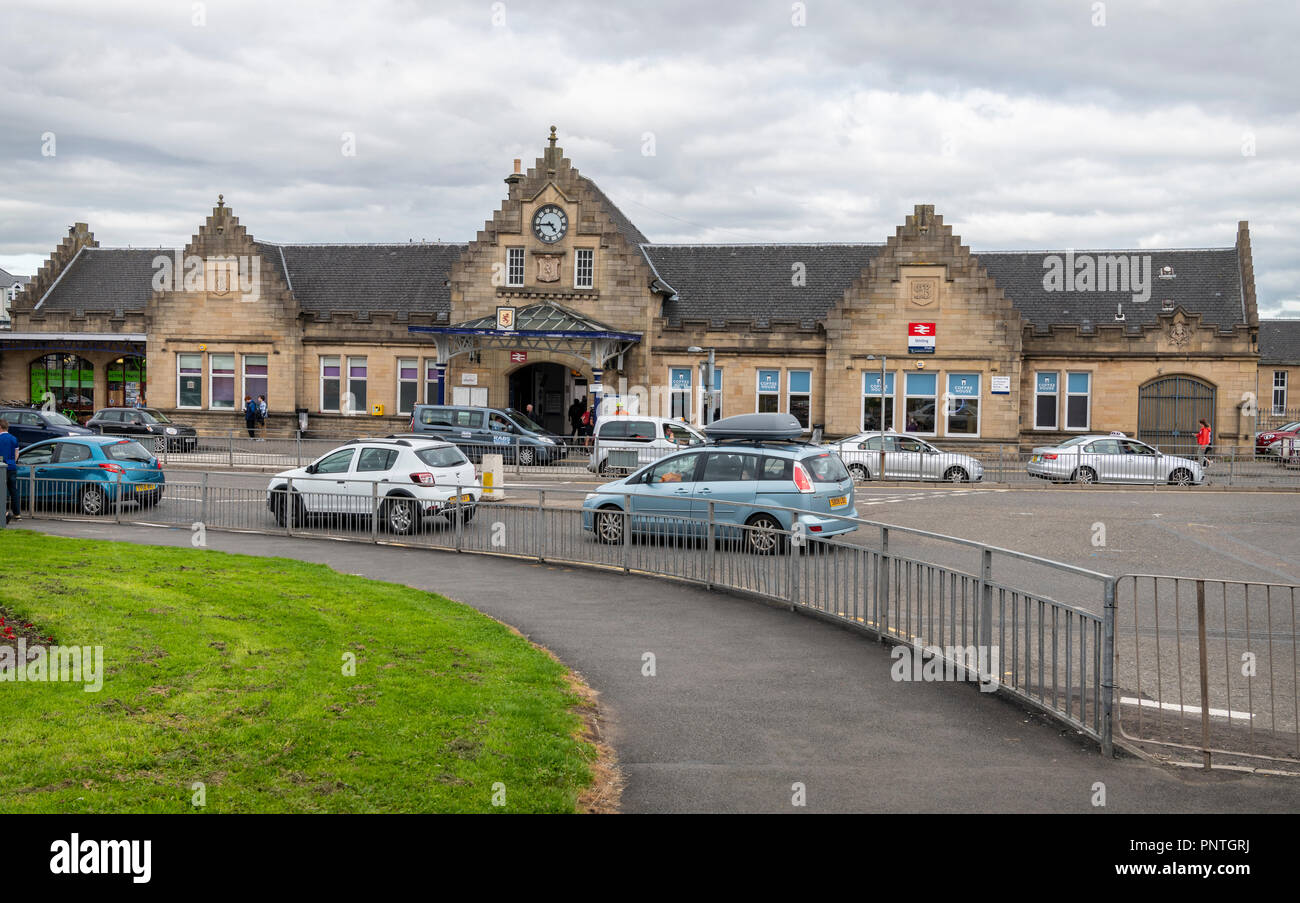 Stirling Railway Station, Schottland Stockfoto